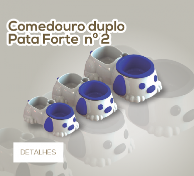 COMEDERO DOBLE PATA FORTE N°2