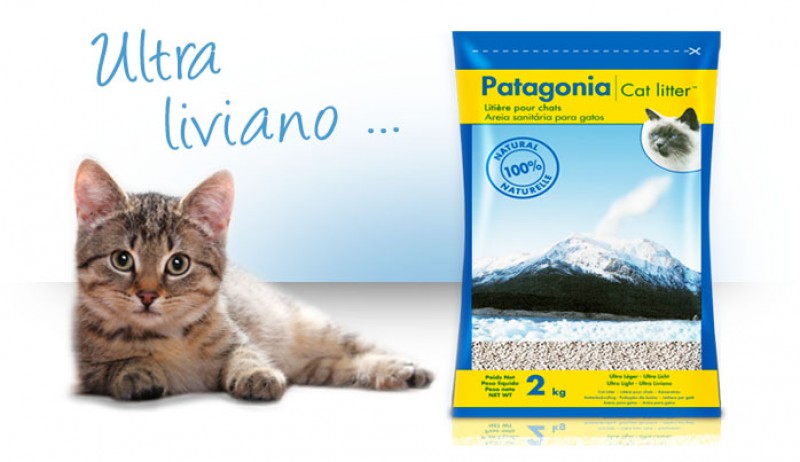 PATAGONIA: Granulado higiénico para gatos