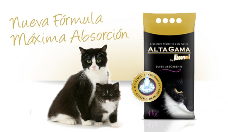 ALTA GAMA: Granulado higiénico para gatos