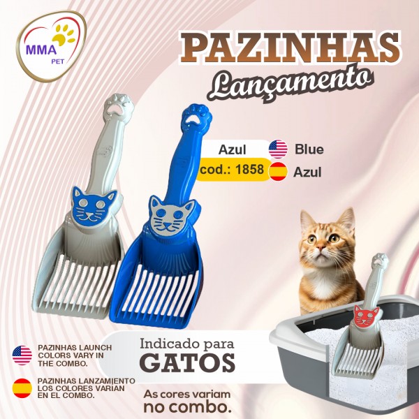 PALA HIGIÉNICA CARITA DE GATO