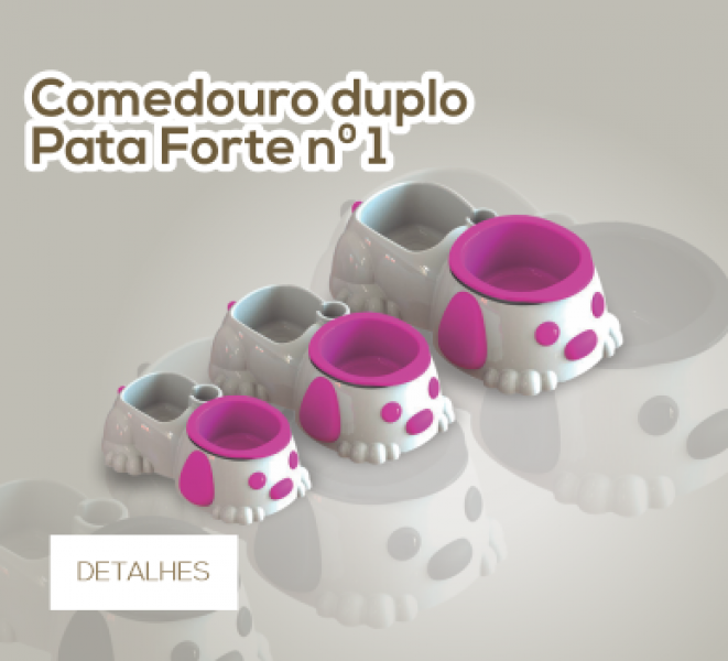 COMEDERO DOBLE PATA FORTE N° 1